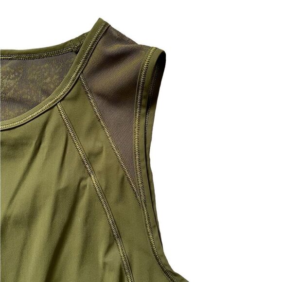 LULULEMON Sculpt Tank Moss Green Size Small - Picture 2 of 5